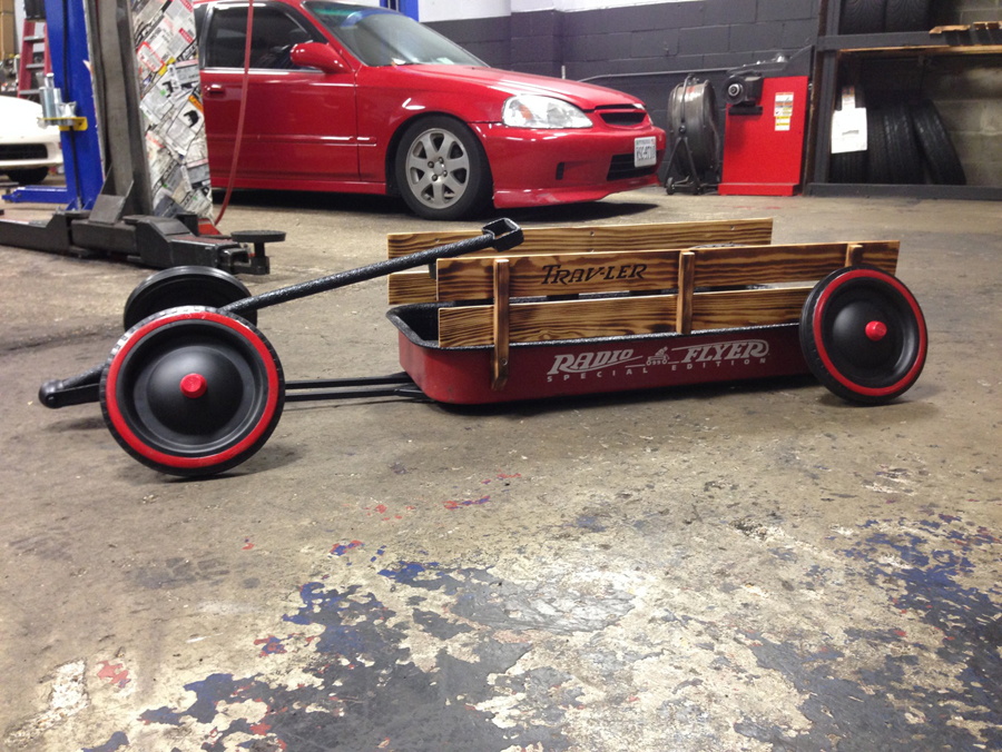 hot rod red wagon
